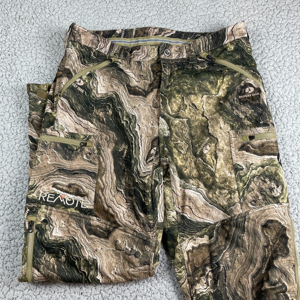 Remote Mossy Oak Thermal Lined Cargo Pants Mens 2X Zip Leg
